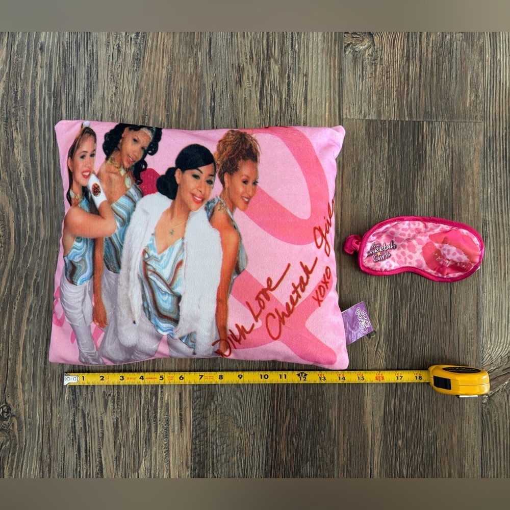 Y2K Disney The Cheetah Girls Fleece Sleeping Bag Pillow Sleep Mask w/Carry Case - Picture 4 of 16